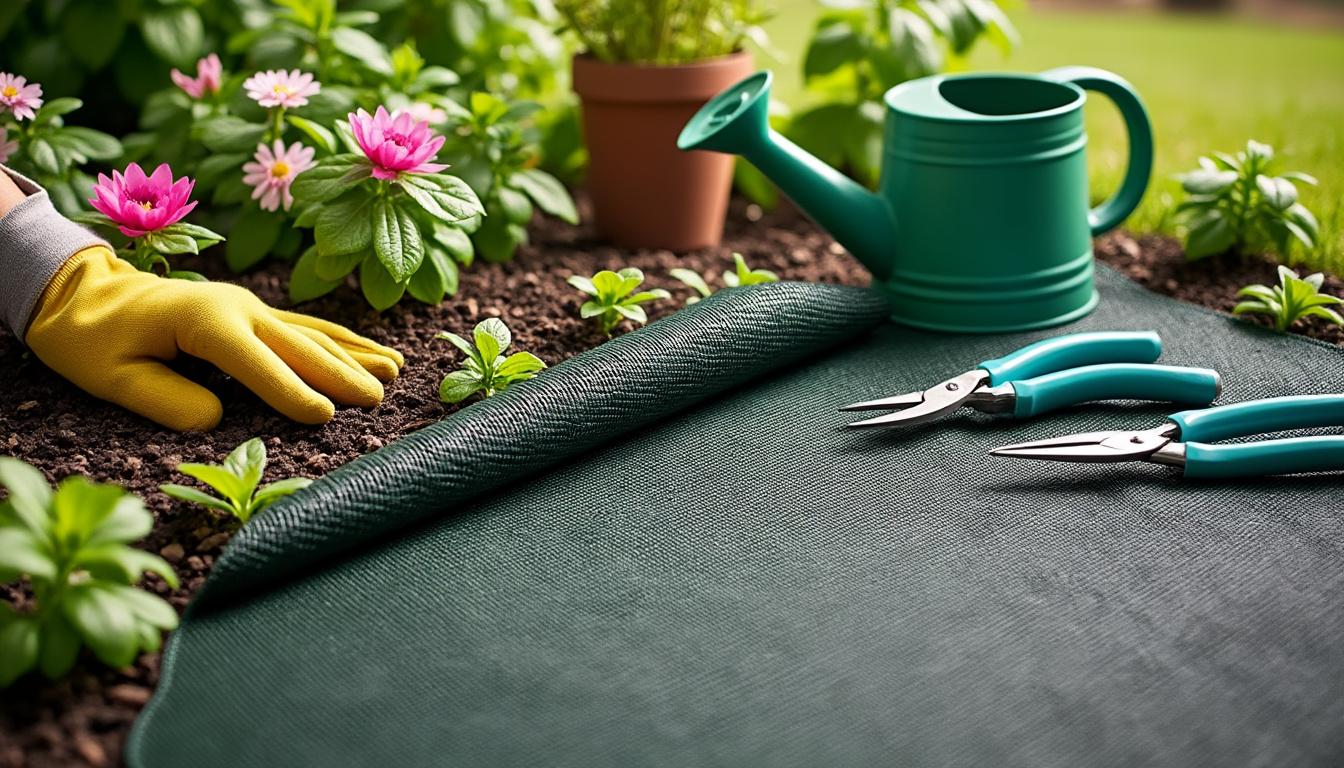 découvrez tout ce qu'il faut savoir sur la toile de paillage tissée : ses avantages, utilisations et conseils d'entretien pour un jardin propre et protégé.