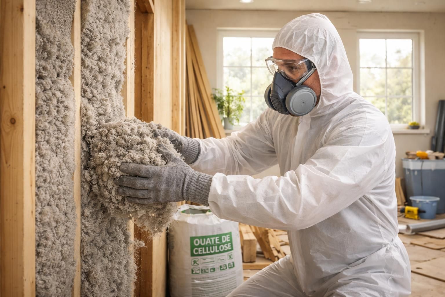 découvrez comment prévenir les risques liés à la ouate de cellulose lors de la rénovation de votre maison et assurer un chantier sûr et efficace.