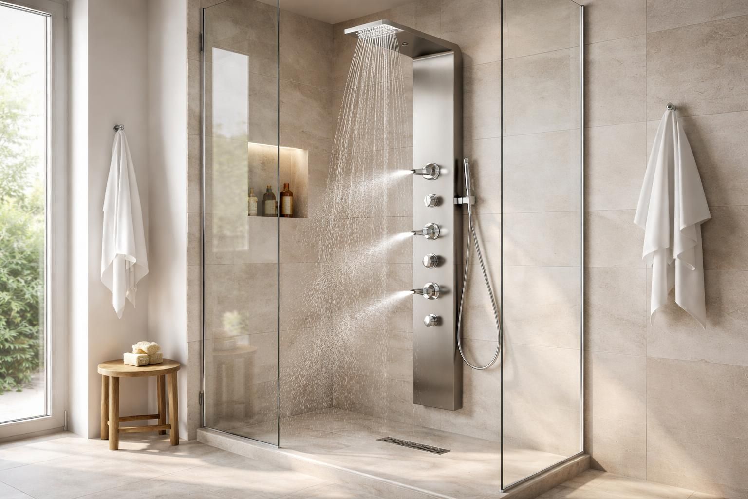 découvrez comment choisir la colonne hydromassante idéale pour votre douche et profitez d'une expérience relaxante et revitalisante chez vous.