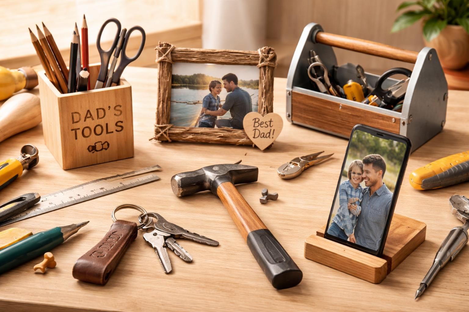 découvrez 5 idées de bricolage faciles et utiles pour gâter papa lors de la fête des pères avec des créations diy simples à réaliser.