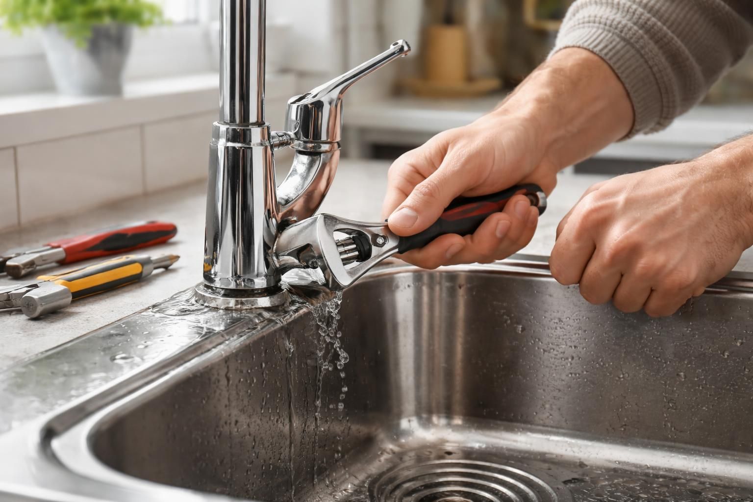 découvrez comment réparer facilement la base de votre mitigeur d'évier en cas de fuite grâce à nos conseils pratiques et étapes simples.