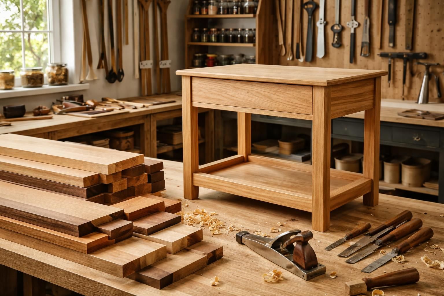 découvrez quel type de bois choisir pour fabriquer un meuble solide en menuiserie, avec des conseils pour allier durabilité et esthétique.