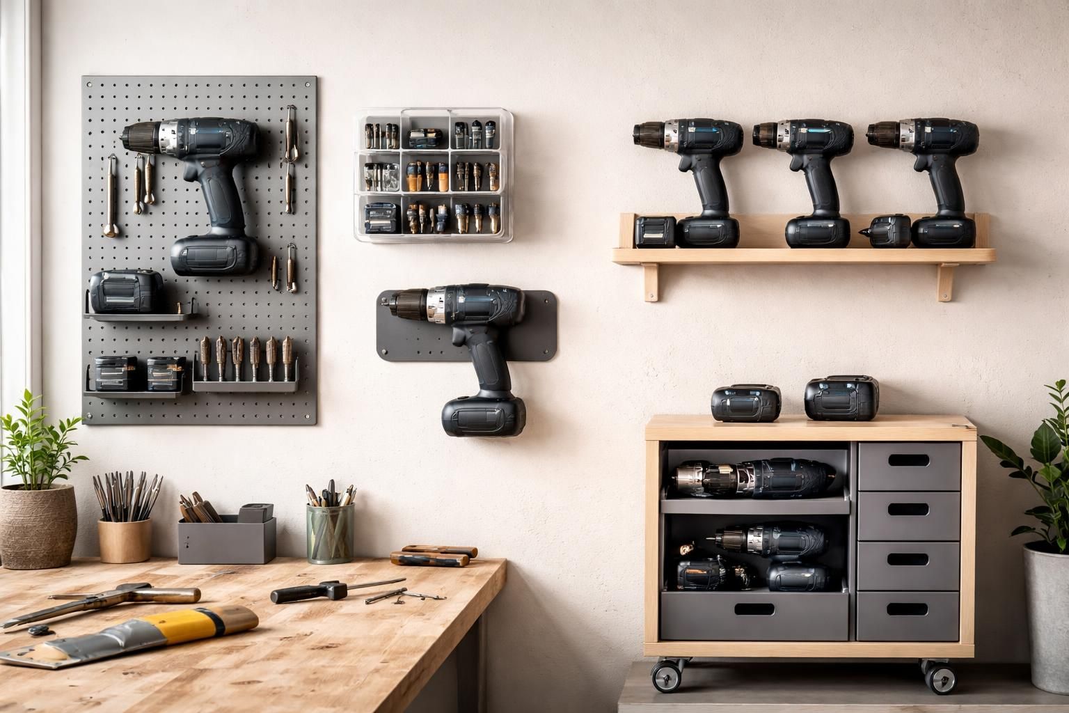 découvrez 5 idées malines pour organiser facilement votre rangement visseuse et garder vos outils sans fil parfaitement ordonnés et accessibles.