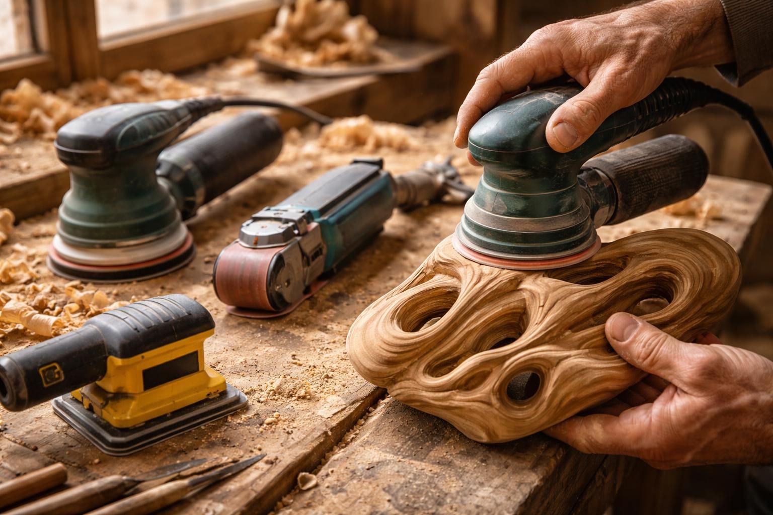 découvrez quelle ponceuse choisir pour sculpter efficacement le bois et travailler les formes complexes avec précision et facilité.