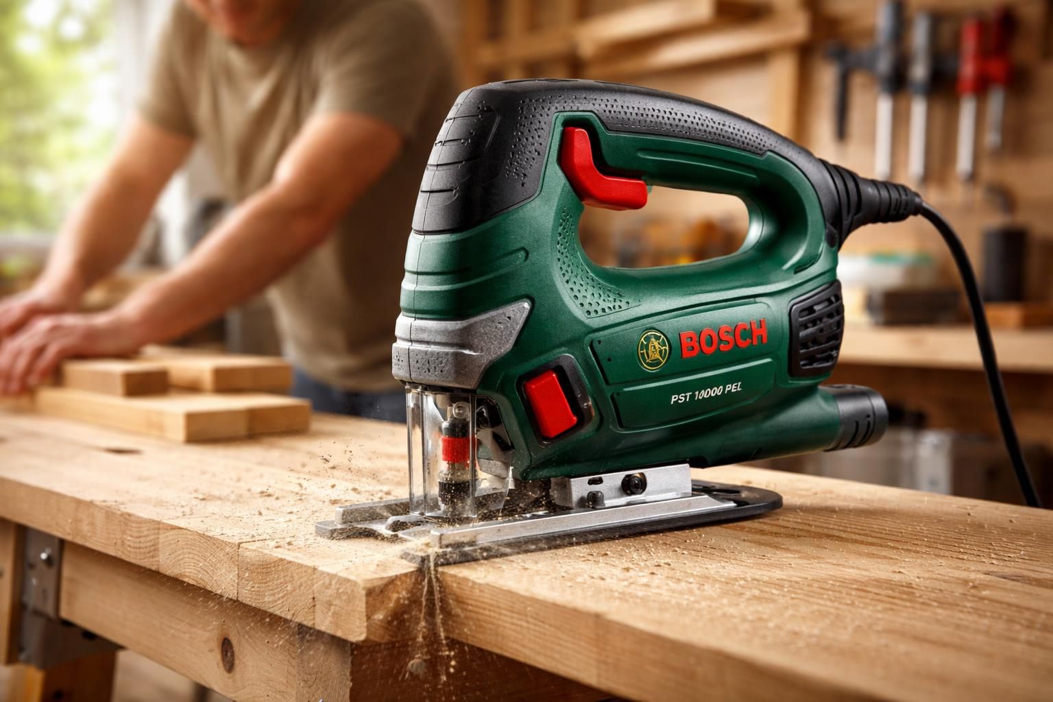découvrez la bosch pst 1000 pel, la scie sauteuse experte idéale pour les passionnés de bricolage, alliant précision, puissance et facilité d'utilisation.