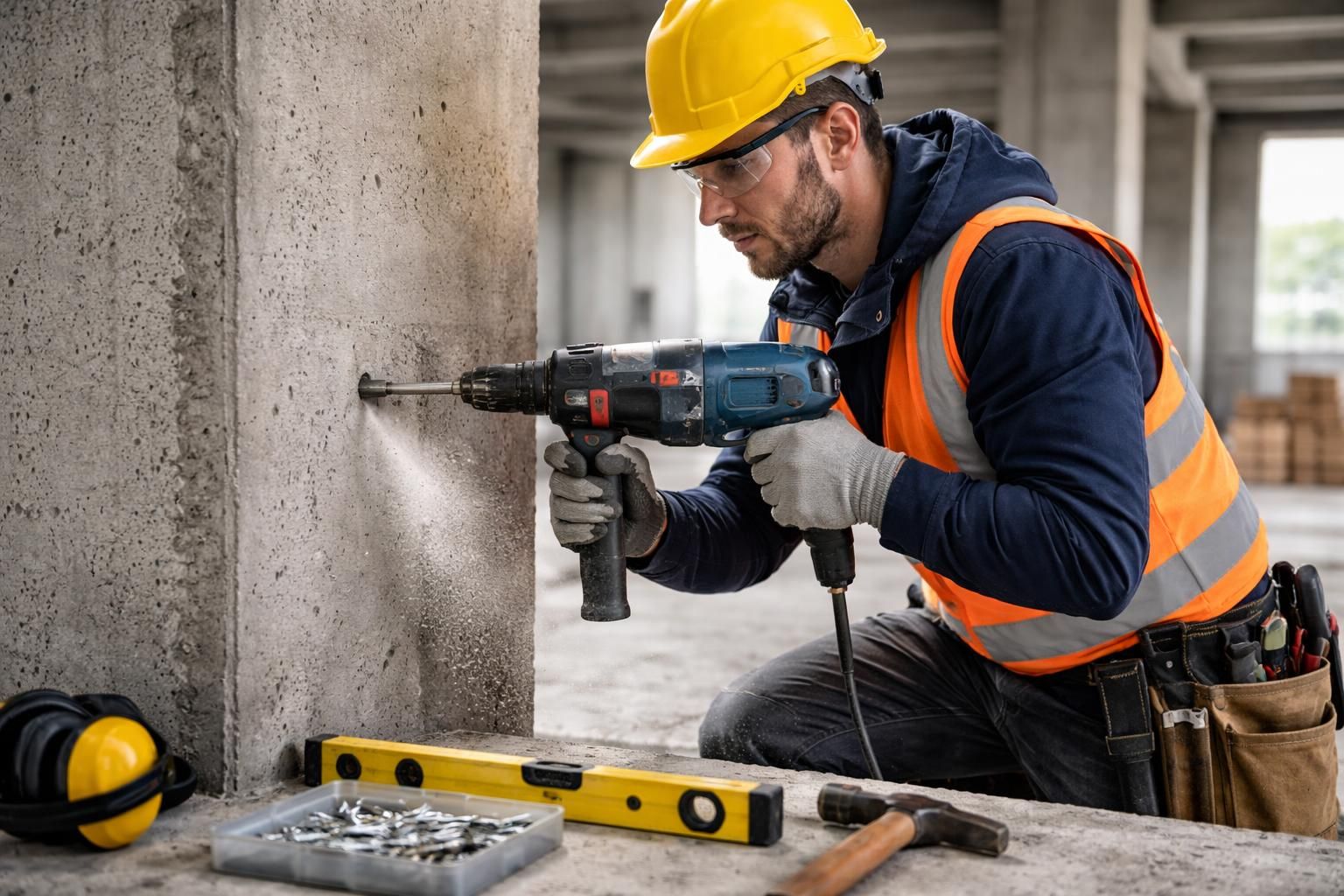 découvrez comment poser un goujon d'ancrage dans le béton en toute sécurité grâce à nos conseils pratiques pour une fixation lourde fiable et durable.