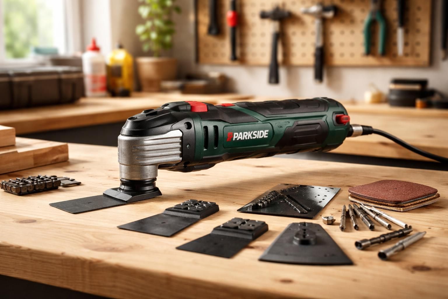 découvrez l'outil multifonction parkside, parfait pour tous vos petits travaux, à un prix imbattable. testé et approuvé pour vous garantir efficacité et robustesse.