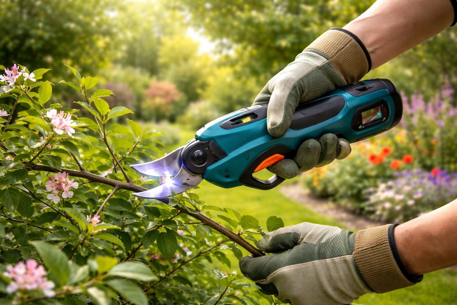 découvrez le sécateur électrique, l'outil idéal pour tailler vos jardins sans effort grâce à une assistance professionnelle, pour des résultats précis et rapides.