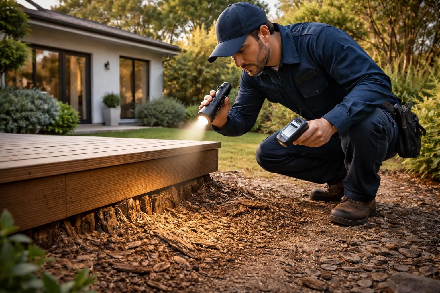 assurez-vous de la sécurité de votre futur bien immobilier avec un diagnostic termites sur terrain, une étape incontournable avant tout achat.