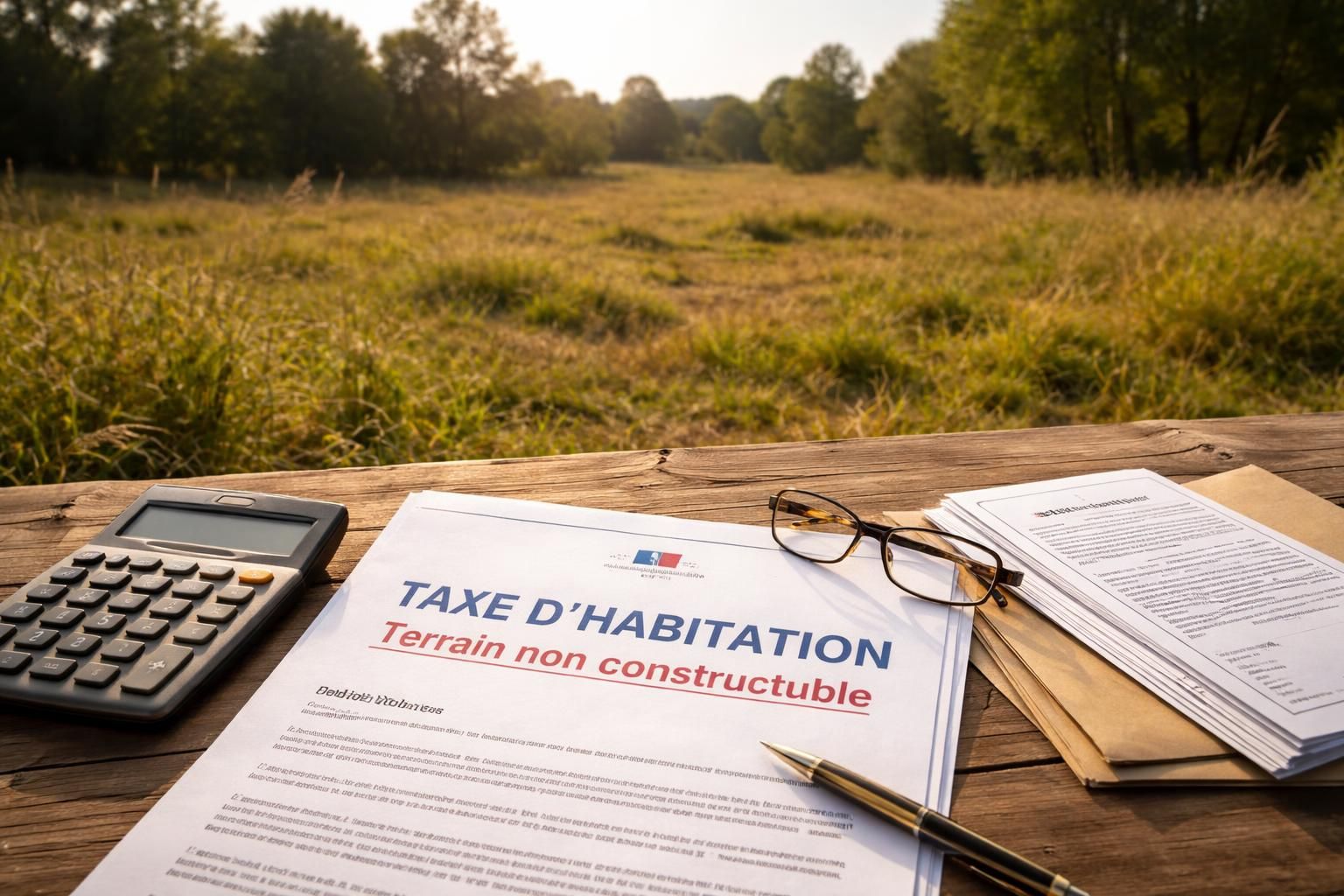 découvrez les informations essentielles sur la taxe d'habitation applicable aux terrains non constructibles, ses modalités de calcul et les exonérations possibles.